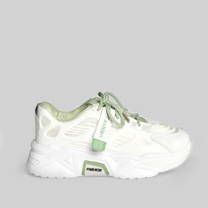 Sneakers | Premium Sneakers Adora | Hijau Putih
